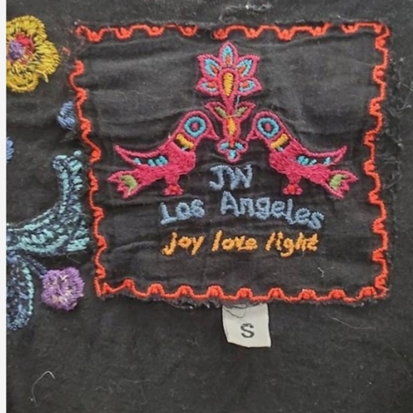 Jonny Was Floral Embroidered Dress, cotton, Anthropologie - Picture 5 of 5